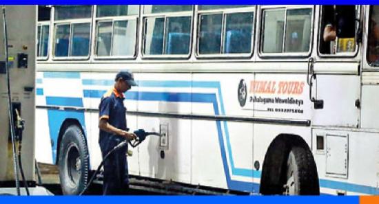 மண்ணெண்ணெய் பயன்பாடு: பஸ்களின் எரிபொருள் மாதிரிகள்